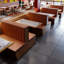 Banc rembourré en similicuir Modern Modern