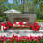 Banna Acacia 8 - Person Patio Conversation Set with Cushions-1718913110