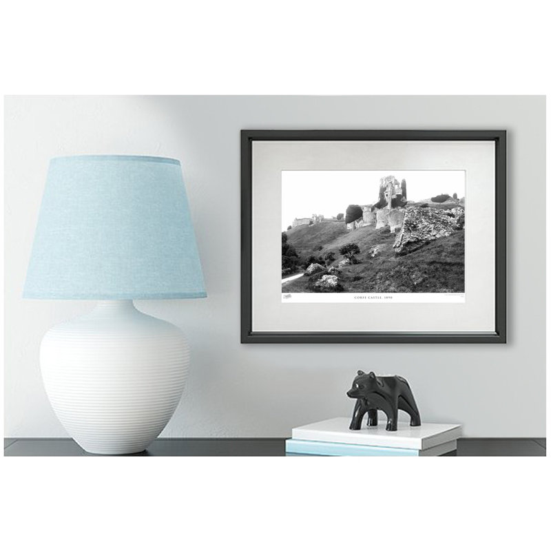 Jerusalem, From The Well Of En Rogel 1857 - Single Picture Frame Print, 60cm H x 80cm W x 2.3cm D