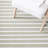 Esven Hand Woven Cotton Striped Rug-1355285314