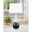 Lampe de table en verre USB