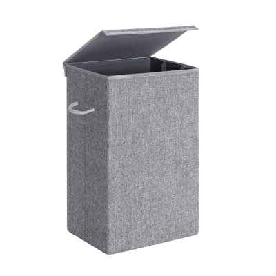 Wood Laundry Hamper with Handles