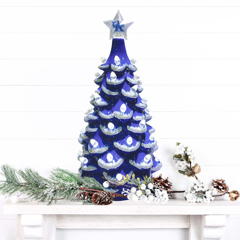 Arbre en céramique NCAA College Spirit, Wildcats de Kentucky
