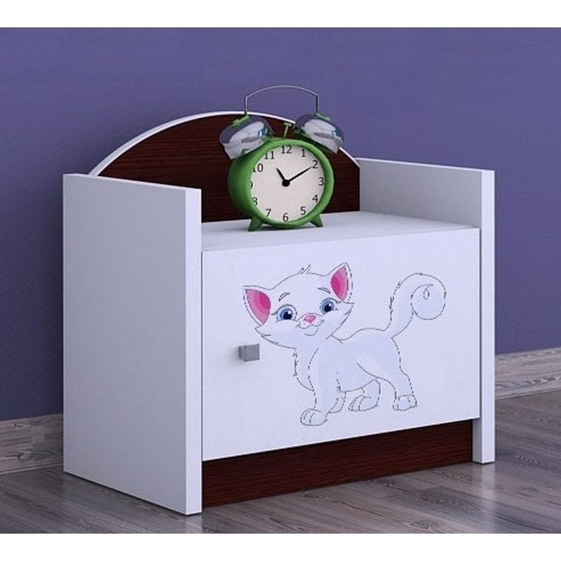 Quincy Nightstand, Dark Brown