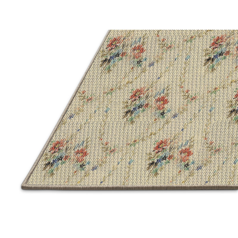 Ivie Floral Indoor Rug, Rectangle 2' x 3'