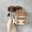 Picket 5-Hook Wall-Mounted Wooden Coat Rack with Adjustable Flip-Down Hooks-2076293738