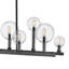Lustre linéaire pour îlot de cuisine à 10 lumières Indira-106457336