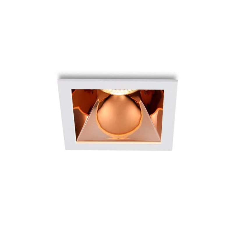 UltraBeam 5 Watt Dimmable Square LED Downlight, Rose Gold