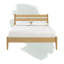 Grand lit en bois massif Ashlie-483467552