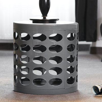 Upholstered Polypropylene / Olefin Storage Ottoman