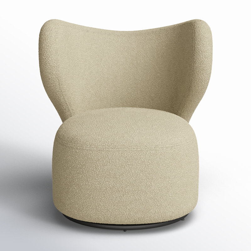 Samos Upholstered Swivel Accent Chair