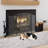 Namari 3 Panel Iron Fireplace Screen