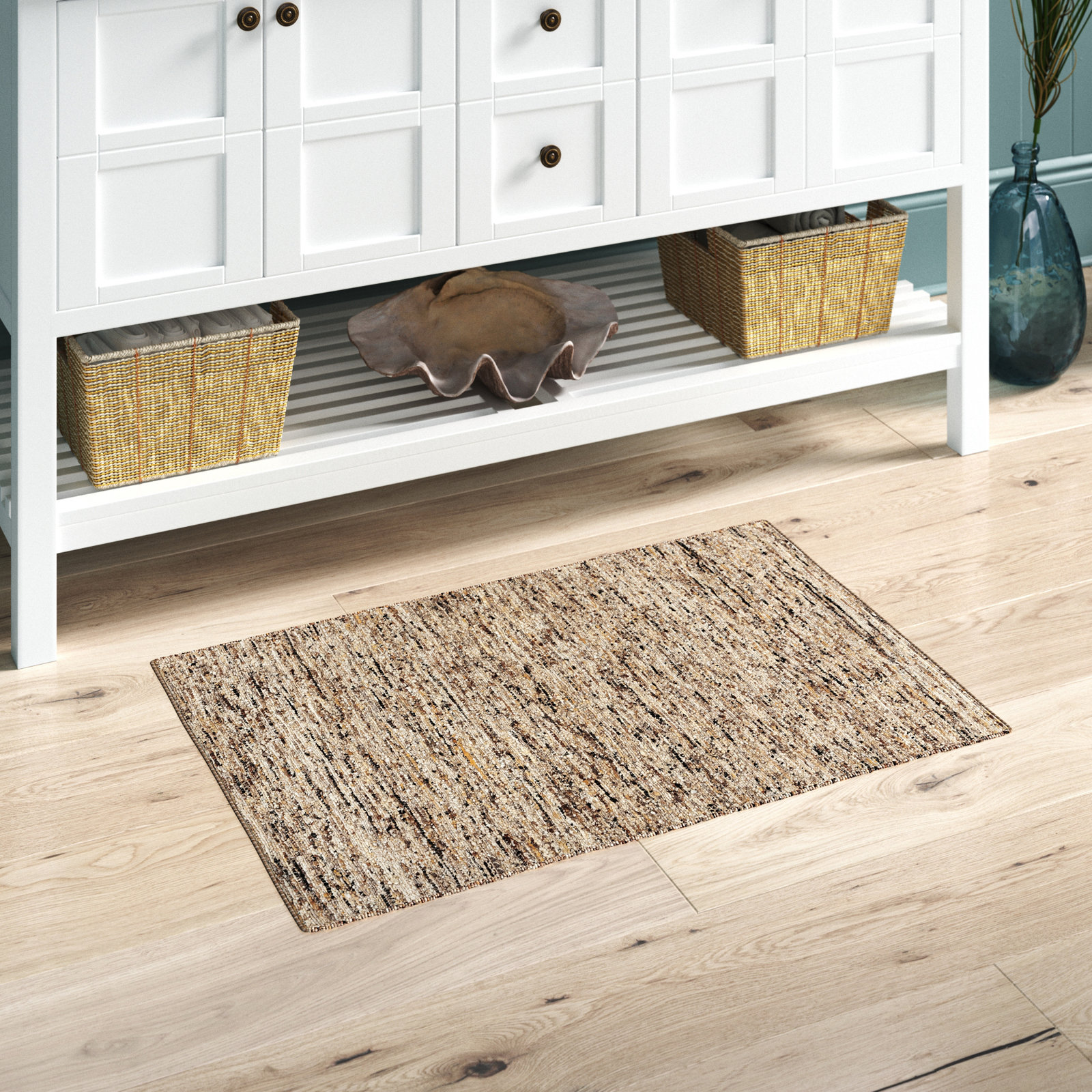 Troian Handmade Wool Rug, Rectangle 2' x 3'