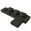 Canapé modulaire Boneless Modern 6 pièces avec 6 coussins pour une combinaison polyvalente et un salon confortable-528581598