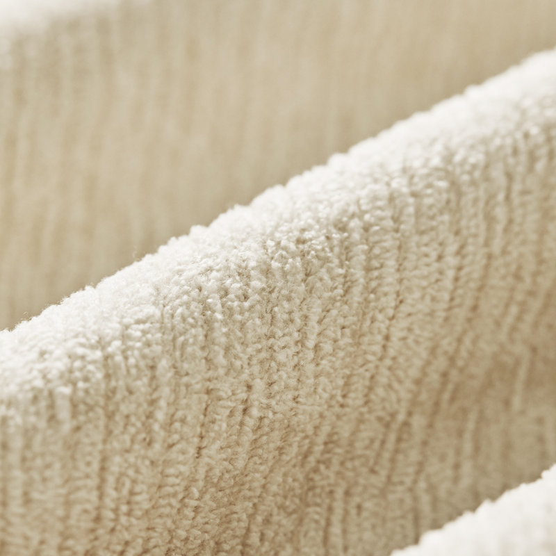Canapé 87 places en tissu chenille de 87 po, canapé confortable à assise profonde, grand canapé moderne avec accoudoirs larges et coussins, canapé de maison à cadre en bois pour le salon