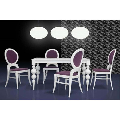 Fairgrove Extendable Glass Top Dining Table