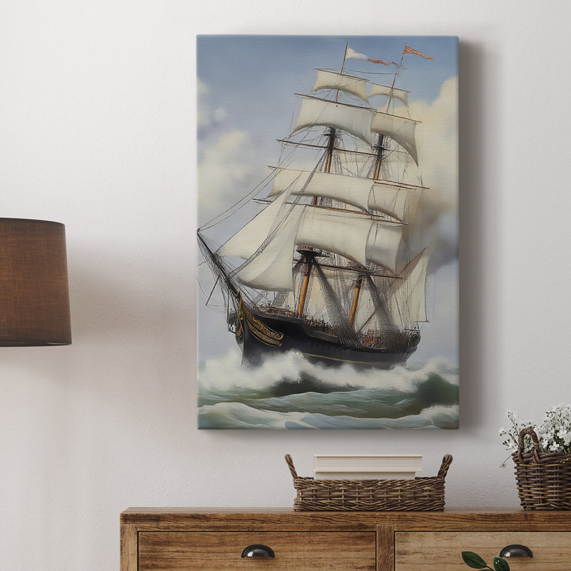 NAUTICAL Series LXIV - Gallery Cavas, H 18 po x l 12 po