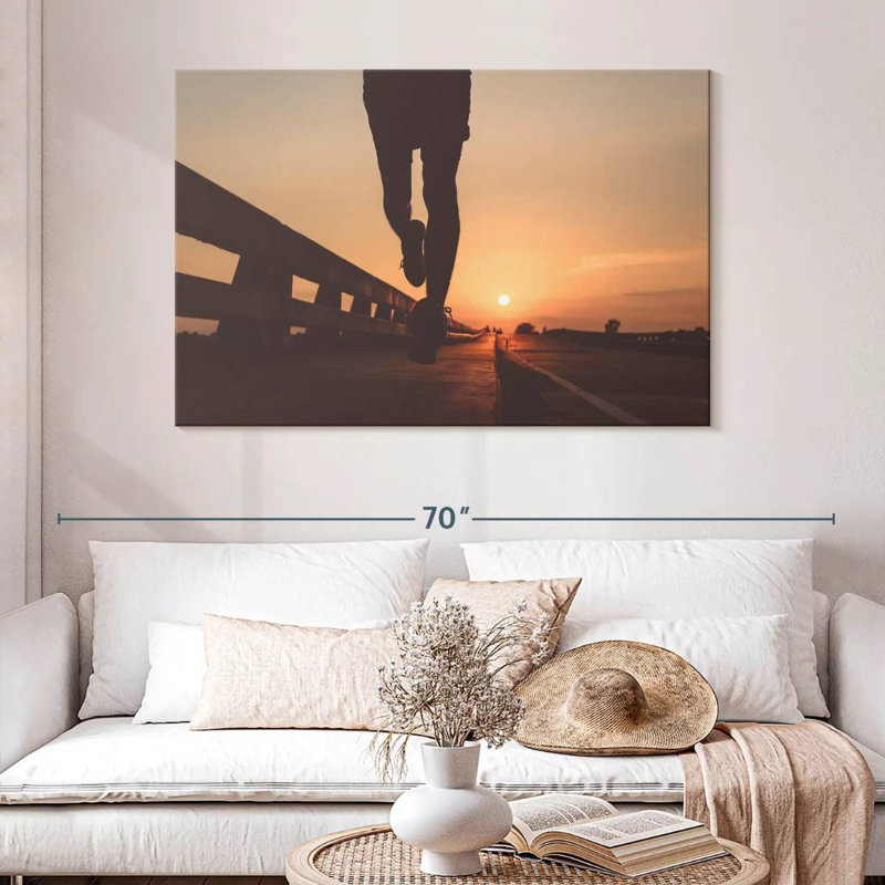Sireci Sunset Jogging, 32" H x 48" W
