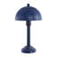 Lampe de table 17,5 "en métal avec abat-jour bleu-1015059021-1015059027