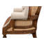 Welsh Leather Tufted Wingback Chair