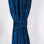 Velvet Semi Sheer Curtain Panel Pair-115290233-115290242