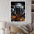 White Single Picture Framed Canvas