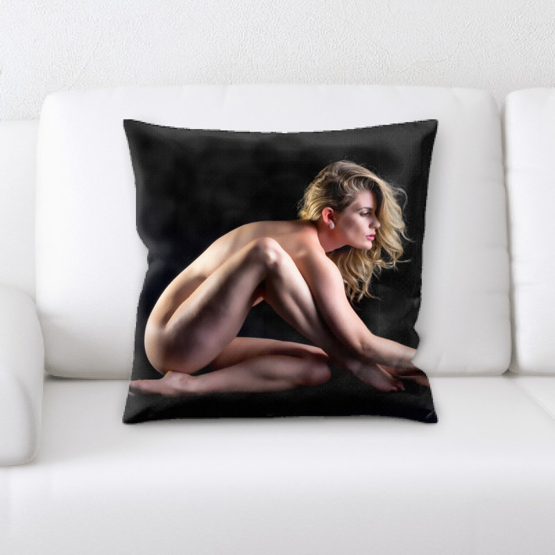 Microsuede Throw Pillow