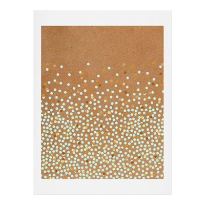 «Mint Splash» par Iveta Abolina - impression encadrée