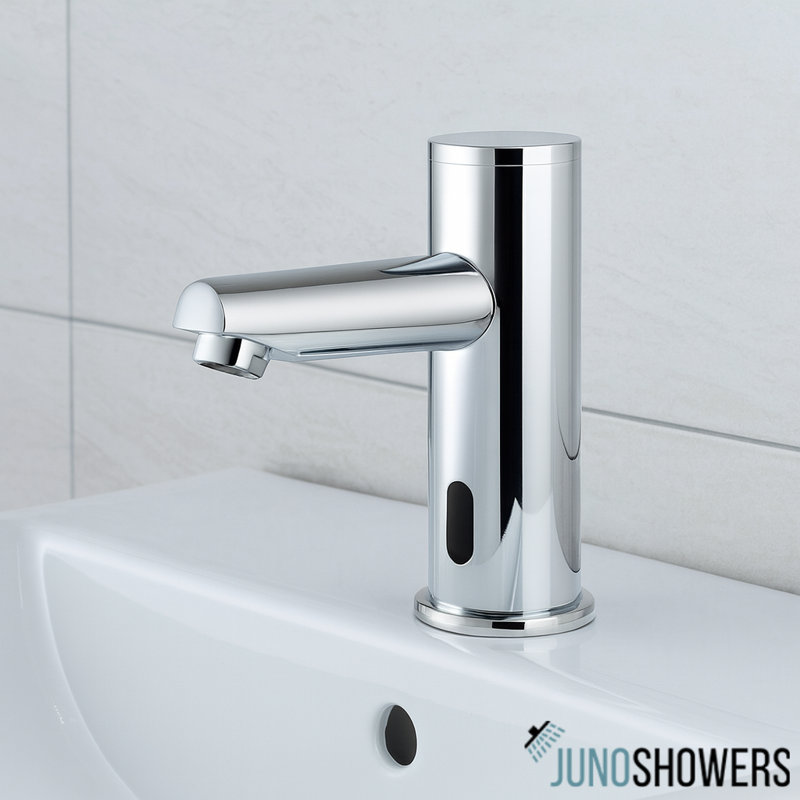 Système de douche mural avec valve thermostatique et douchette, Chrome chrome