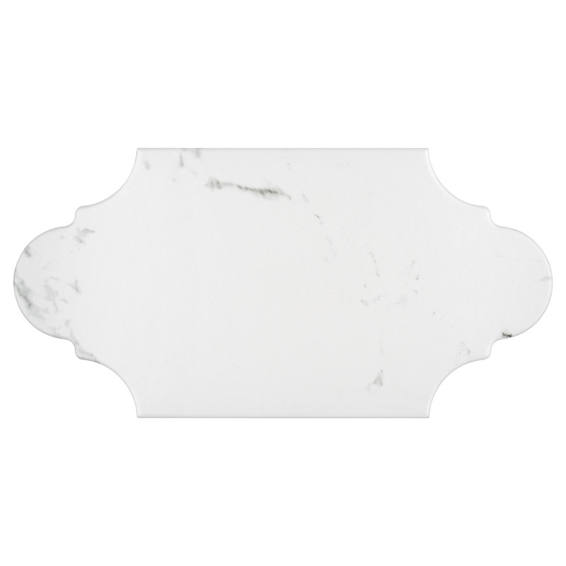 Timeless Provenzale Calacatta 6-1/4" x 12-3/4" Porcelain Patterned Wall & Floor Tile