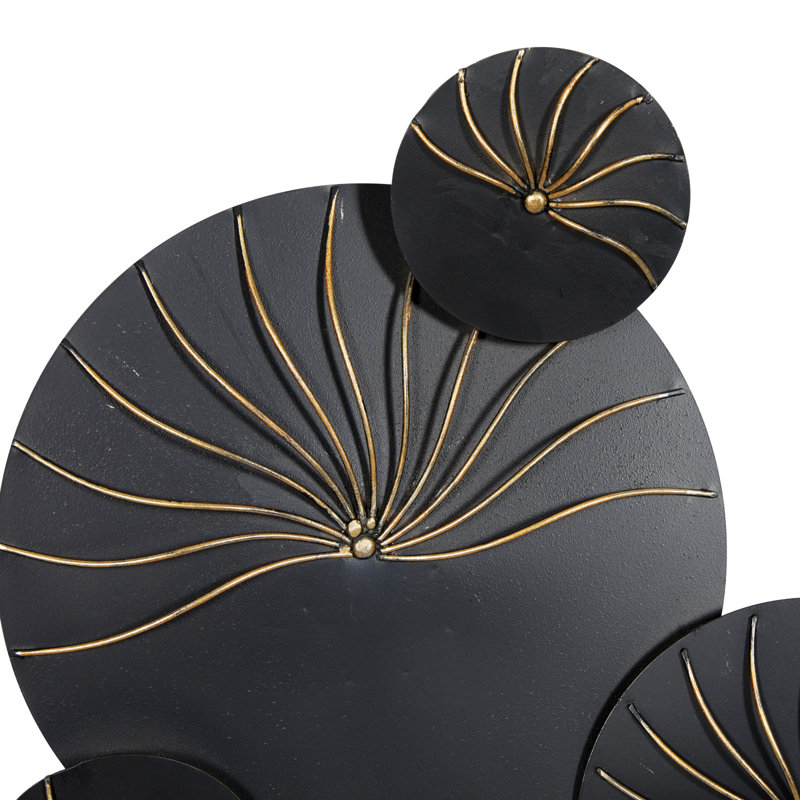 Achouhada Glam Abstract Wall Decor on Metal