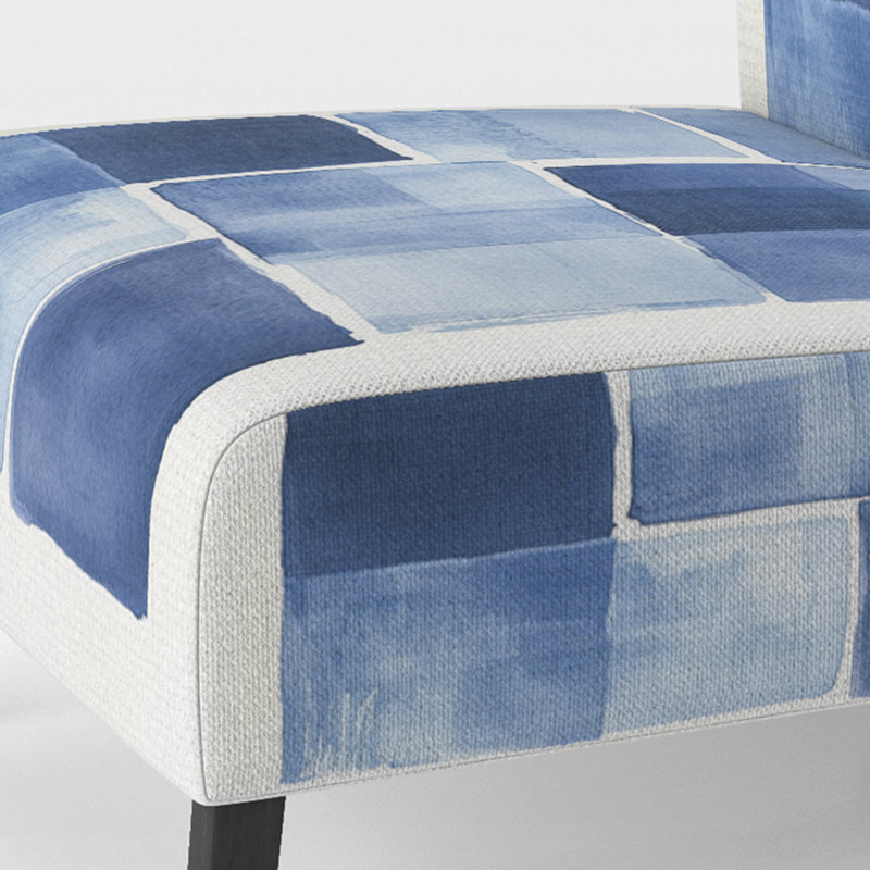 Fauteuil de chambre Abstract Modern, Slipper Armless