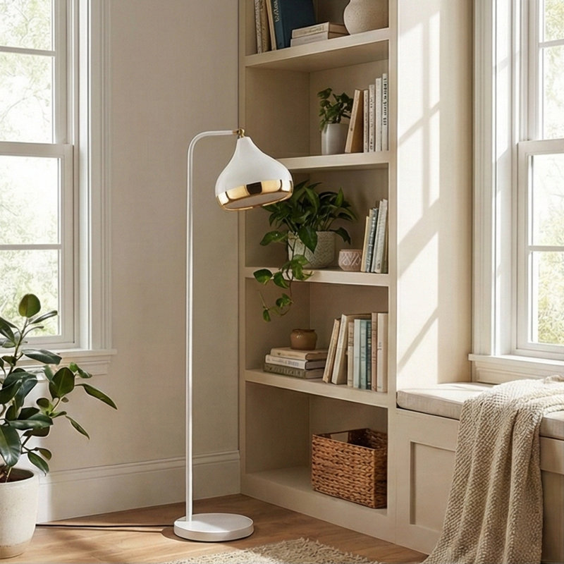 Dominiks 47'' Metal Task Floor Lamp