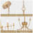 Krustina 8 - Light Dimmable Classic / Traditional Chandelier-327320207