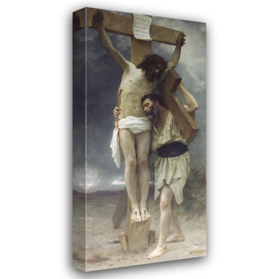 "Compassion" by  William Bouguereau - Gallery Wrap Canvas Wall Art