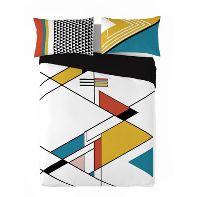 Cenit King 3pcs Cotton Duvet Cover Set (106"Wx92"L)