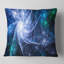 Motif d'étoile bleue fractale - imprimé abstrait-29985208-29993332