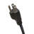 Matte Black Plug-in Spotlight