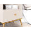 50cm W Manufactured Wood Bedside Table