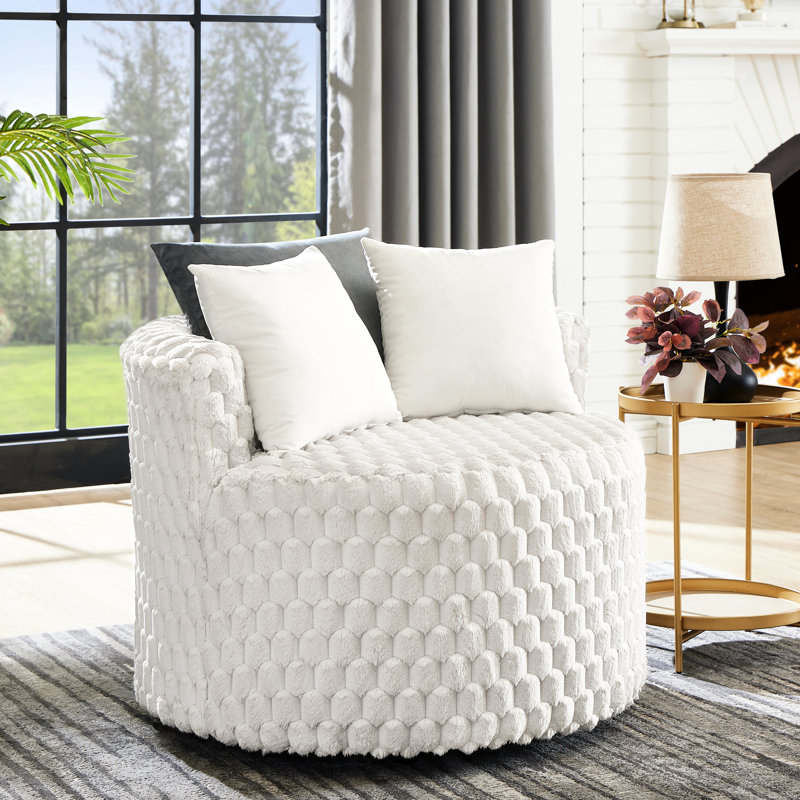 Chaise d'appoint rembourrée 3D avec roulettes - Ajoutez une touche de classe à vos roulettes