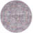 Machine Washable Oriental Blue/Red Area Rug-843940740