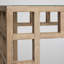 Corinne 61'' W Glass Console Table