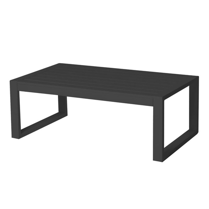Maelyne Rectangular Metal Outdoor Coffee Table , 90cm cm W 90cm cm D