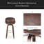 Tabouret de bar pivotant Mid-Century-1090105511