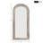 Dainah Arch Full Length Wall Mirror with Wood Frame-433491808-433491810