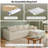 2 - Piece No Assembly Required Compression Sectional Free Combination Sofa，Upholstery Boneless Couch L-Shape Chaise Sofa, Deep Seat Corduroy Comfy Sofa With Pillow-2103405882