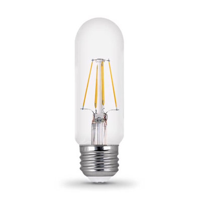 Ampoule à filament DEL Feit T10 E26 (moyen) blanc chaud, 40 watts, équivalente à 1 paquet