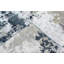 Tapis gris / bleu marine de haute qualité noué à la main-69585989