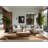 Soft Plush Benziger Modern & Contemporary Abstract Area Rug in Brown – LightBrown Binding-1203682568
