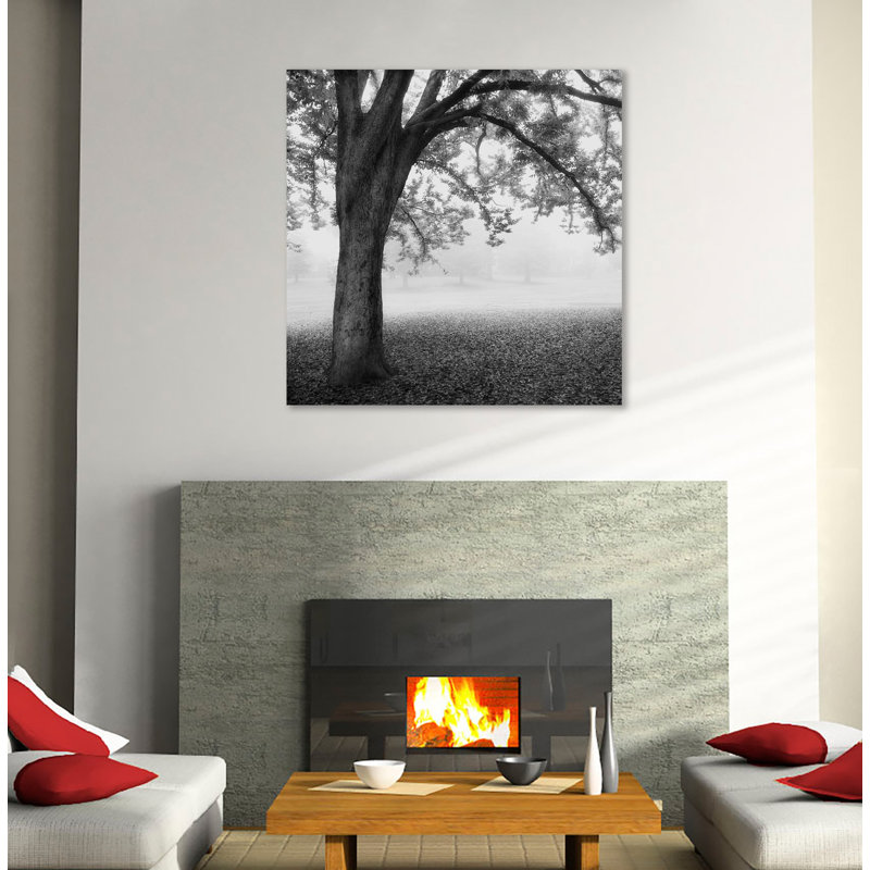 «Park 1», toile tendue par Dianne Poinski, H 18 po x l 18 po x P 1,5 po